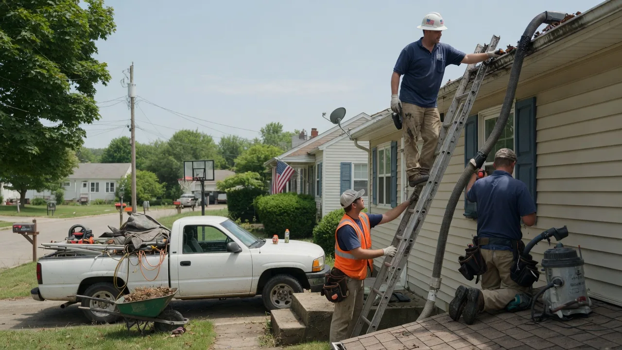 Gutter Installation in Fultonham, OH near me